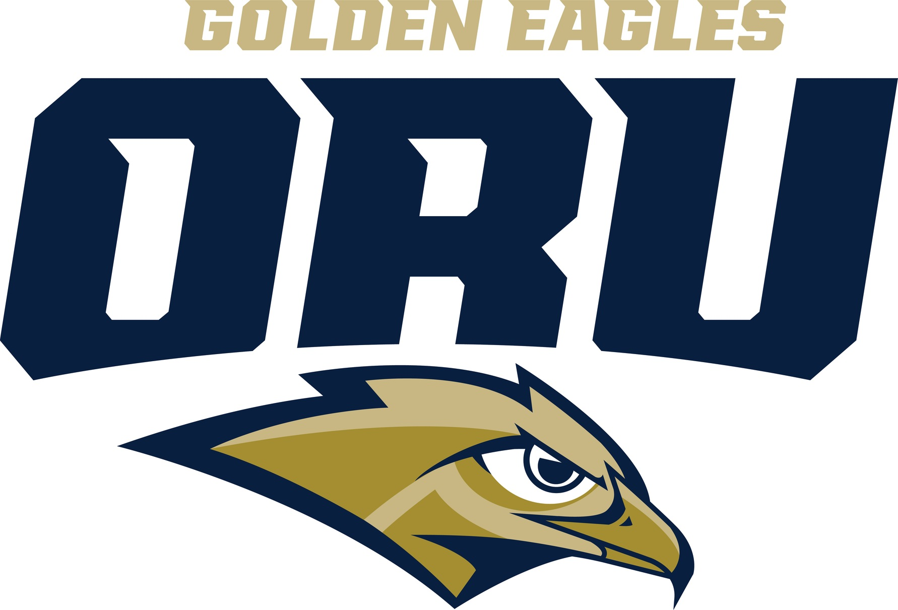 Oral Roberts Golden Eagles 2017-Pres Primary Logo iron on paper